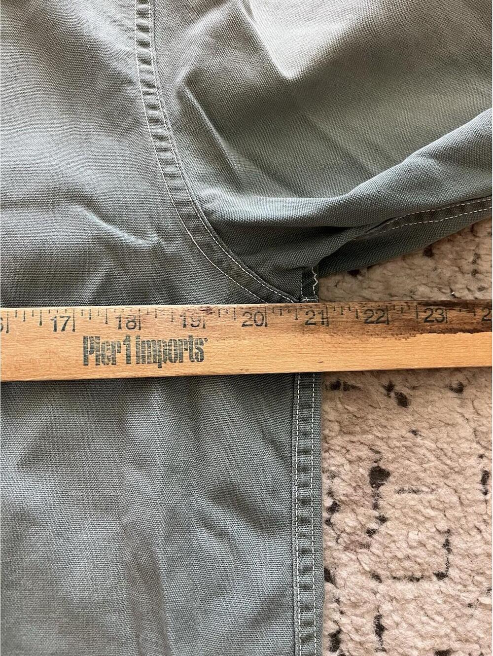Vintage 50s Howard in Topsail Canvas Chore Jacket Green - Picture 6 of 6